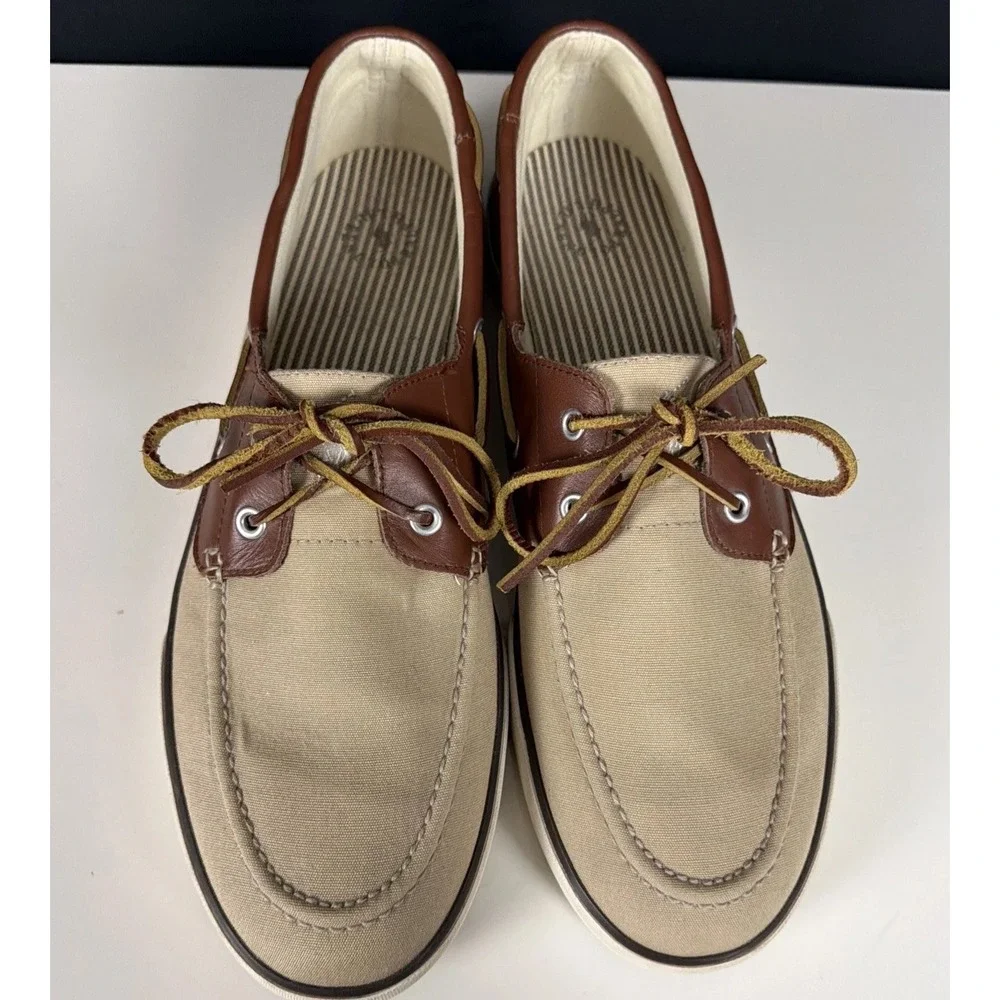 Polo Ralph Lauren Shoes Size 14D Tan,  Casual, Boat Shoes Rylander